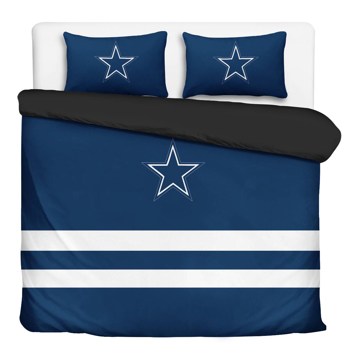 Dallas Cowboys 3-Piece Full Bedding 001
